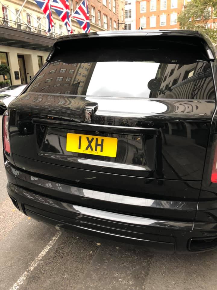 Number Plate 1 XH